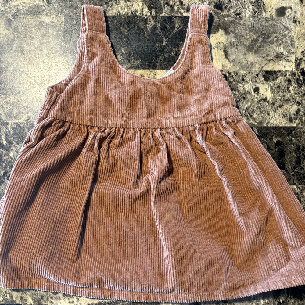 Toddler Girl Corduroy Sleeveless Dress
